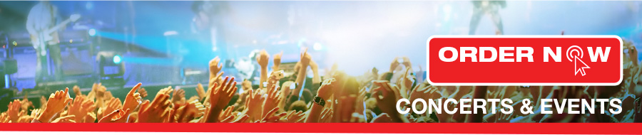 ORDER NOW Concerts & Events.